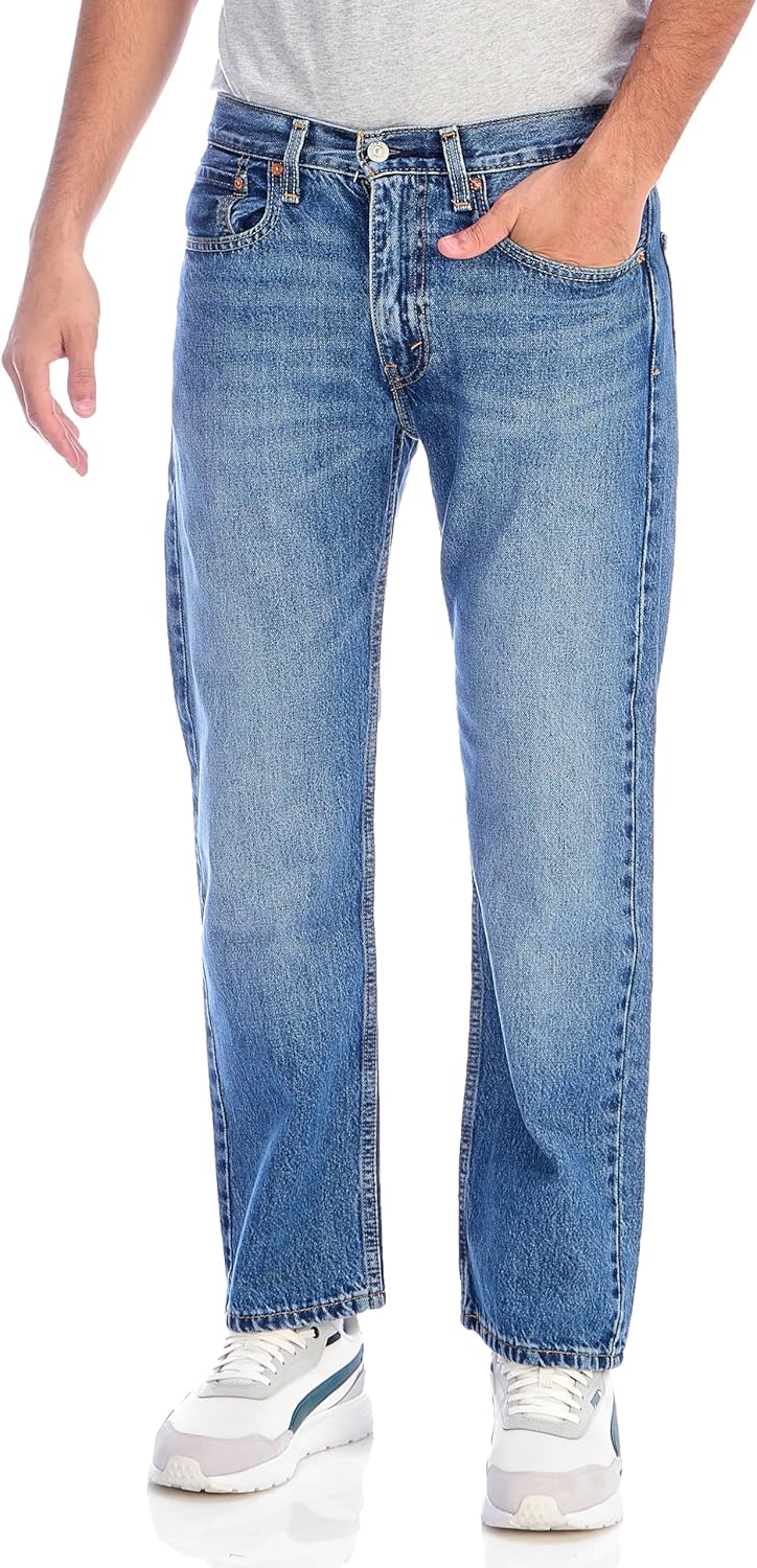 Levi's Mens 555 Relaxed Straight Jeans Jeans (pack of 1)