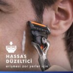 ⁦شفرات حلاقة برو جليد 5 من جيليت، 4 شفرات⁩ - الصورة ⁦5⁩