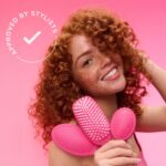 ⁦فرشاة ملونة بألوان مائية مموجة من ويت براش، بينك⁩ - الصورة ⁦8⁩