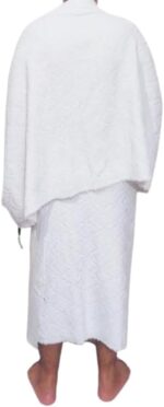 Men’s Ihram Clothing – 100% Egyptian Cotton – Hajj & Umrah Premium Set With Gifts - الصورة 3