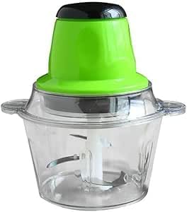 Electric Mini Food Chopper, 2L Glass Bowl, Green