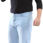Men's Regular Light Blue Jeans