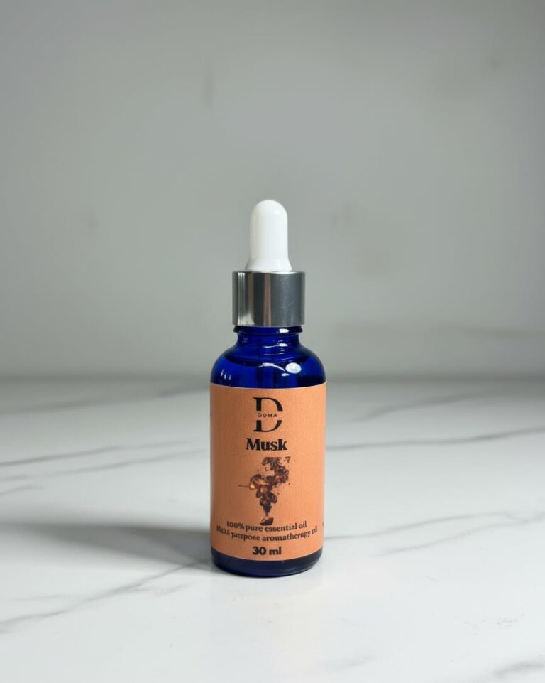 100% Natural Fragrance Oil for Perfumers - Water Soluble - White Musk - 30ml