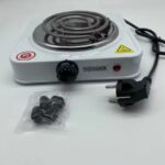 ⁦موقد كهربائي فردي THP-5701 – سطح تسخين قوي 1000 واط مع تحكم في درجة الحرارة⁩ - الصورة ⁦3⁩