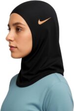 ⁦حجاب رياضي قماش شبكي ناعم يمتص العرق – تغطية كاملة للرأس والعنق مع شريط داخلي يمنع الانزلاق⁩ - الصورة ⁦2⁩