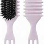 Curl Defining Brush for Curly Hair - Styling and Detangler Brush with Comb for Curly Hair; Includes Bonus Hairstyling ToolBrush, Tangling-Shaping and Refining Curls f -1pc -multicolor