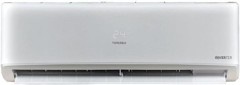 Tornado Split Air Conditioner 3 HP Cool Inverter with Digital, Plasma Shield, White, TH-VX24ZEE