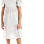 KADY Girls Back Lace Stitched Girls Dress Back Lace Stitched Girls Dress
