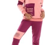 CAESAR Girls Printed Girls Training Suit With Pocket Training Suit (pack of 2)