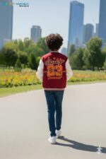 ⁦جاكيت بيسبول كامل JKS2602 للأولاد من بيس ريبابليك⁩ - الصورة ⁦2⁩
