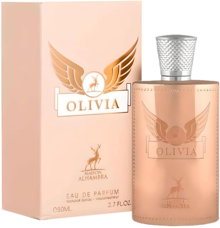 51K17Ohw3bL._AC_SL1000_.jpg عطر او دي بارفان اوليفيا للنساء من ميزون الهمبرا، 80 مل
