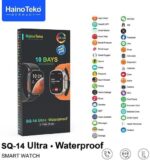 ⁦ساعة هاينو تيكو SQ-14 الذكية، شاشة AMOLED، عمر بطارية 10 أيام، 3 أحزمة، شحن لاسلكي (أسود)⁩ - الصورة ⁦2⁩