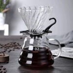 مجموعة منقط القهوة والتقديم V60، دريبر وسيرفر، مقاس 02