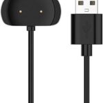 كيبل شاحن لساعة امازفيت شحن USB بطول 3.3 قدم من كيس سمارت لامازفيت GTS 2 2e GTR 4 تي-ريكس 3 زيب اي-زد ميني 2e برو زد