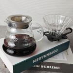 ⁦مجموعة منقط القهوة والتقديم V60، دريبر وسيرفر، مقاس 02⁩ - الصورة ⁦8⁩