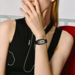 ⁦أساور رياضية من النايلون من دلع موبايلك متوافقة مع سوار شاومي مي باند 8 للرجال والنساء، سوار معصم بديل مرن قابل للتعديل وجيد التهوية وناعم وقابل للتمدد لساعة شاومي مي باند 8⁩ - الصورة ⁦9⁩
