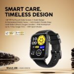 Oraimo Smart Watch 6N OSW-8000N – 1.83" Large Display, Bluetooth Call, Heart Rate & SpO2 Monitor, Multiple Sports Modes, Long Battery Life