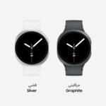 ⁦Samsung Galaxy Watch8 Graphite, Bluetooth, 44mm Smartwatch, Everyday Health Coach, Cushion Design, Dynamic Lug System, 3nm Processor, Sleep Coaching, Running Coach (UAE Version)⁩ - الصورة ⁦2⁩