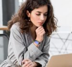 ⁦سوار سيليكون من فكرة لساعة هواوي فيت 3، سوار ساعة ذكية بمشبك مغناطيسي ناعم لساعة هواوي فيت 3، سوار معصم رياضي⁩ - الصورة ⁦3⁩