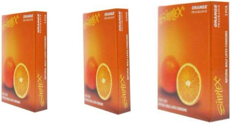 عطر برائحة البرتقال رفيع للغاية من سيمبلكس، 3 عبوات، 3 قطع لكل عبوة