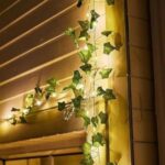 artificial ivy vine rattan waterproof battery powered rope light
