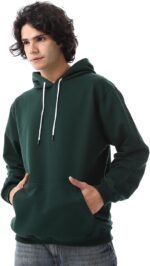 ⁦Andora mens Long Sleeves Fleeced Hoodie Sweatshirt (pack of 1)⁩ - الصورة ⁦2⁩