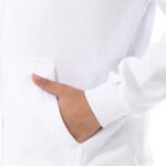 ⁦سويت شيرت سادة بغطاء للرأس وأكمام طويلة وجيوب جانبية للأولاد من اندورا⁩ - الصورة ⁦5⁩