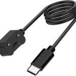 كابل من يوستيا بطول 1 متر نوع USB متوافق مع ساعة سامسونج جالاكسي فت 3