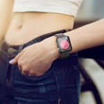⁦جراب Piuellia أسود صلب مكون من قطعتين لساعة Apple Watch SE Series 6 Series 5 Series 4 مقاس 44 مم، واقي شاشة iWatch PC، غطاء حماية شامل رفيع للغاية⁩ - الصورة ⁦7⁩