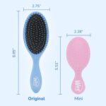⁦Wet Brush Original Detangler, Sky Blue Design⁩ - الصورة ⁦5⁩