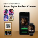 ⁦Oraimo Smart Watch 6N OSW-8000N – 1.83" Large Display, Bluetooth Call, Heart Rate & SpO2 Monitor, Multiple Sports Modes, Long Battery Life⁩ - الصورة ⁦5⁩