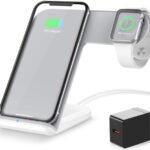 شاحن من سكرينج بتقنية USB، متوافق مع ساعة آبل الذكية، بمنفذ واحد، كابل 1 متر