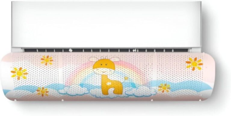 Cooling Guard - Innovative air spreader designed to reduce direct cold drafts from AC units, offering tilt adjustment, effortless fitting, and spotless maintenance for cleaner, gentler airflow.