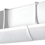 Air Conditioning Shield - Innovative Wall Mounted Windshield for Reduced Direct Air Exposure (Model No.2)