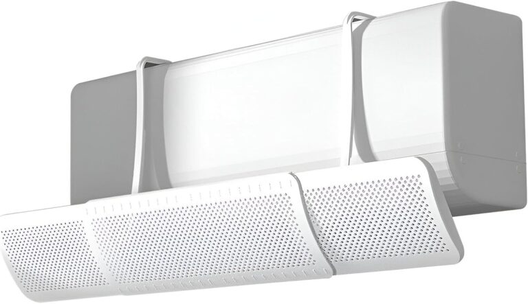 Air Conditioning Shield - Innovative Wall Mounted Windshield for Reduced Direct Air Exposure (Model No.2)