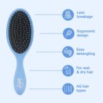 ⁦Wet Brush Original Detangler, Sky Blue Design⁩ - الصورة ⁦4⁩