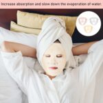 ⁦غطاء قناع الوجه من السيليكون قابل لإعادة الاستخدام، حامل ماسك مرطب ثلاثي الأبعاد، غطاء وجه للأذن، غطاء وجه سيليكون للقناع الورقي، 3 قطع⁩ - الصورة ⁦6⁩