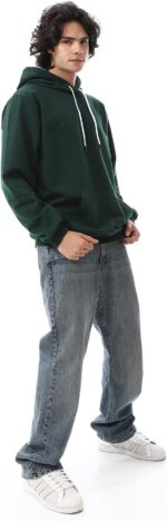 ⁦Andora mens Long Sleeves Fleeced Hoodie Sweatshirt (pack of 1)⁩ - الصورة ⁦6⁩