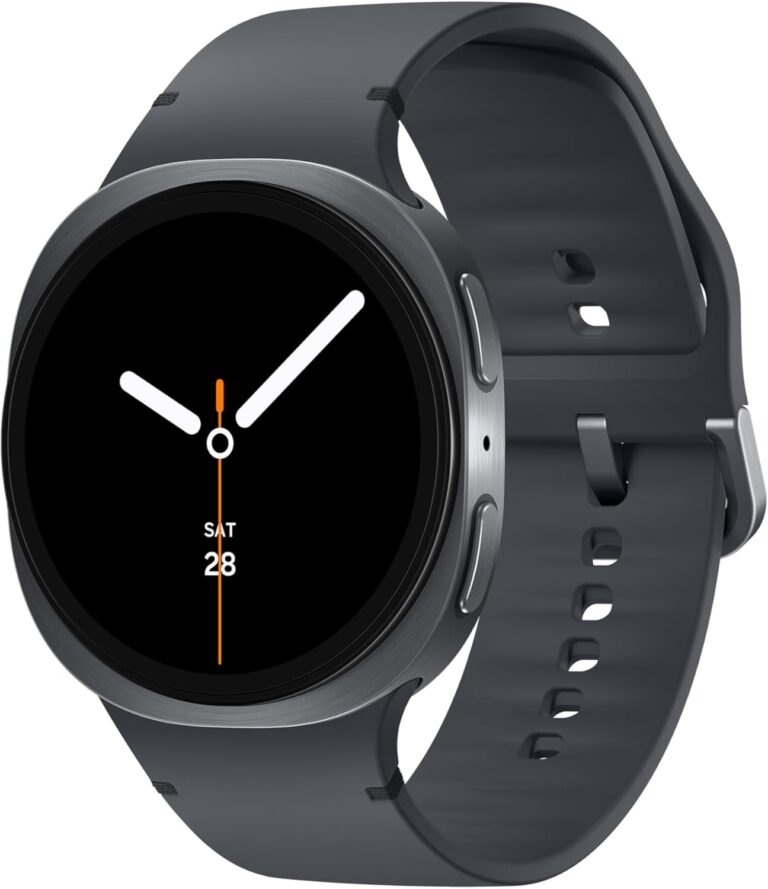 Samsung Galaxy Watch8 Graphite, Bluetooth, 44mm Smartwatch, Everyday Health Coach, Cushion Design, Dynamic Lug System, 3nm Processor, Sleep Coaching, Running Coach (UAE Version)