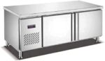 Under Counter Stainless Steel Refrigerator for Restaurants and Hotels Size 150 cm