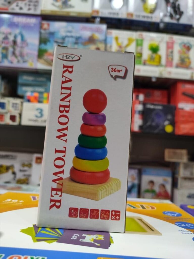 خواتم خشبية للأطفال