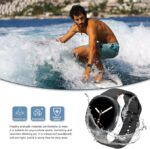 ⁦سوار ساعة من السيليكون من Next Store متوافق مع Samsung Galaxy Watch 8 و 8 Classic، حزام بديل ناعم ومتين للرجال والنساء، مريح في الارتداء، مقاوم للعرق وسريع الفك والتركيب.⁩ - الصورة ⁦5⁩