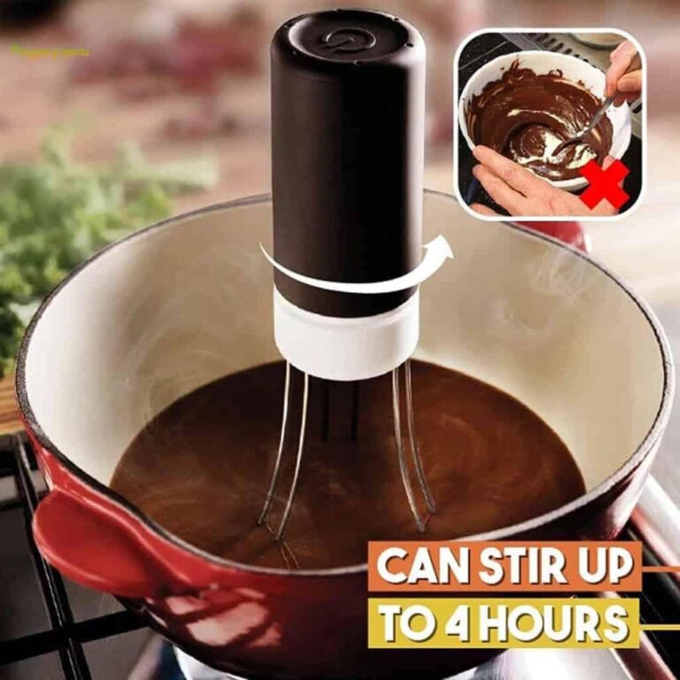 Smart Stirring Mixer with 3 Speed Levels for Sauces & Soups, Battery Operated, Easy to Prep Eating Effortlessly | From Generic