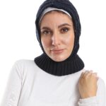 CAESAR WOMENWOOL SCARVES,BLUE,ONE SIZE