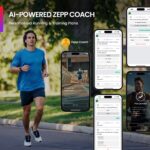 ⁦ساعة بالانس ذكية بتقنية اموليد 46 ملم من امازفيت، تركيبة الهيكل، بطارية 14 يوم، نظام تحديد المواقع ثنائي النطاق، مكالمات بلوتوث، VO2 ماكس، إطار من خليط الالومنيوم، مستشعر درجة الحرارة، لون أسود⁩ - الصورة ⁦9⁩