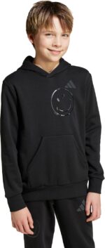 adidas Unisex Kid J SMI HOODIE HOODIE - الصورة 2