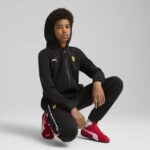 ⁦PUMA Unisex Kids Ferrari Race Kids Hoodie Streetwear⁩ - الصورة ⁦6⁩