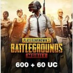 لعبة بابجي موبايل UC (600 +60)