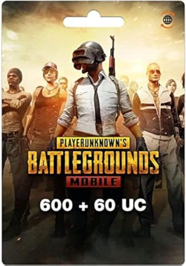 لعبة بابجي موبايل UC (600 +60)
