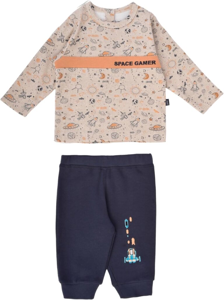 junior boys Junior Baby Boys Galaxy Print Pajama Set Pajama Set (pack of 2)